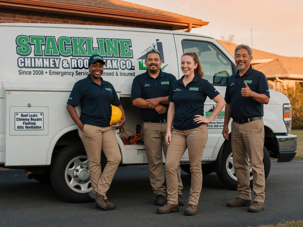 Chimney flashing repair company in Redding, CA